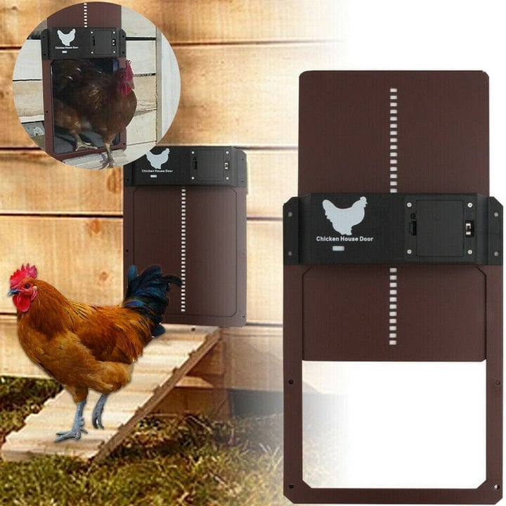 Automatic Chicken Coop Door | Smart Poultry Door Opener - Luxyecs