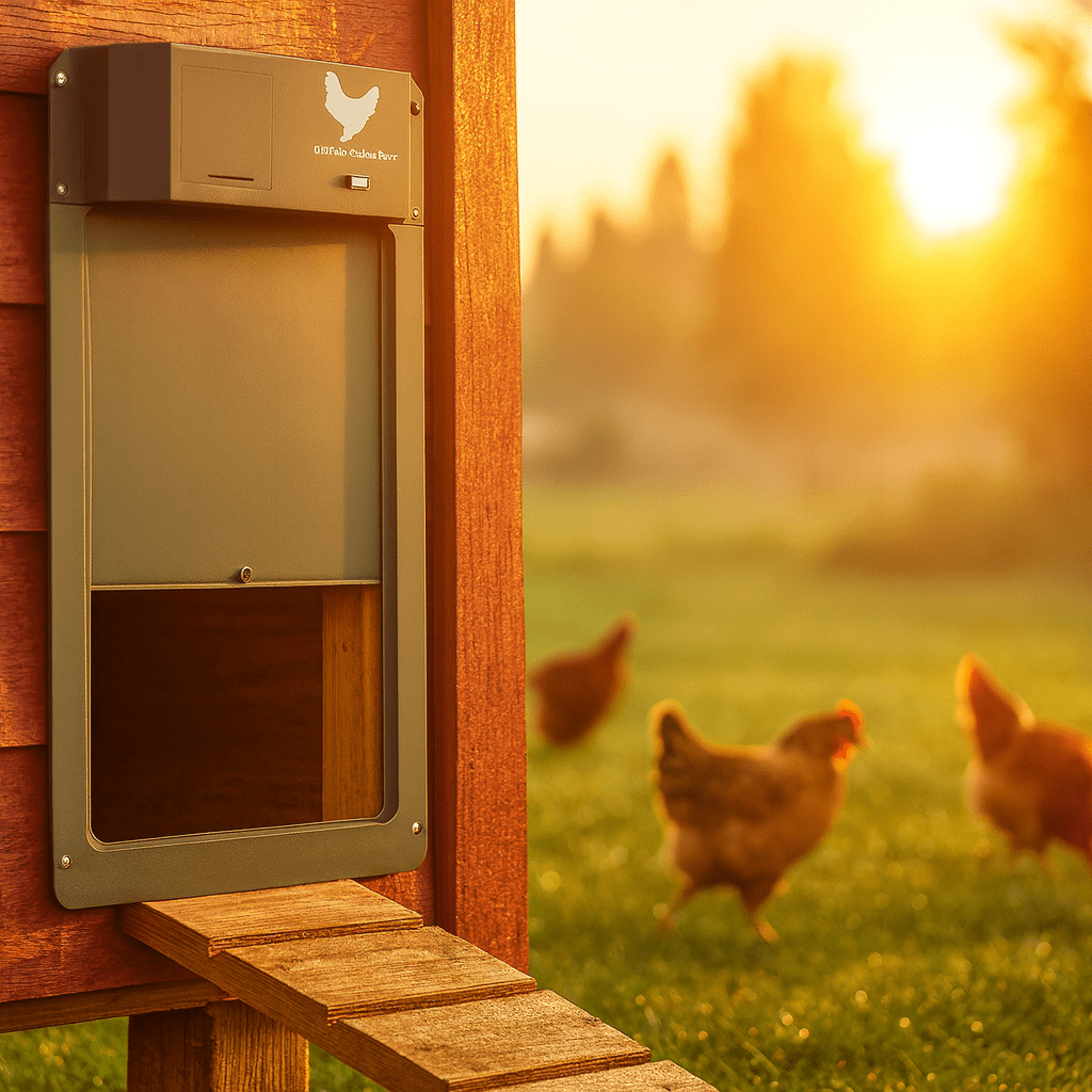 Automatic Chicken Door | Smart Coop Door Opener - Luxyecs