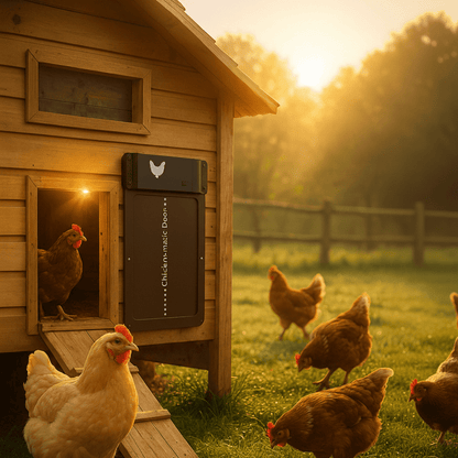 Automatic Chicken Door | Smart Coop Door Opener - Luxyecs