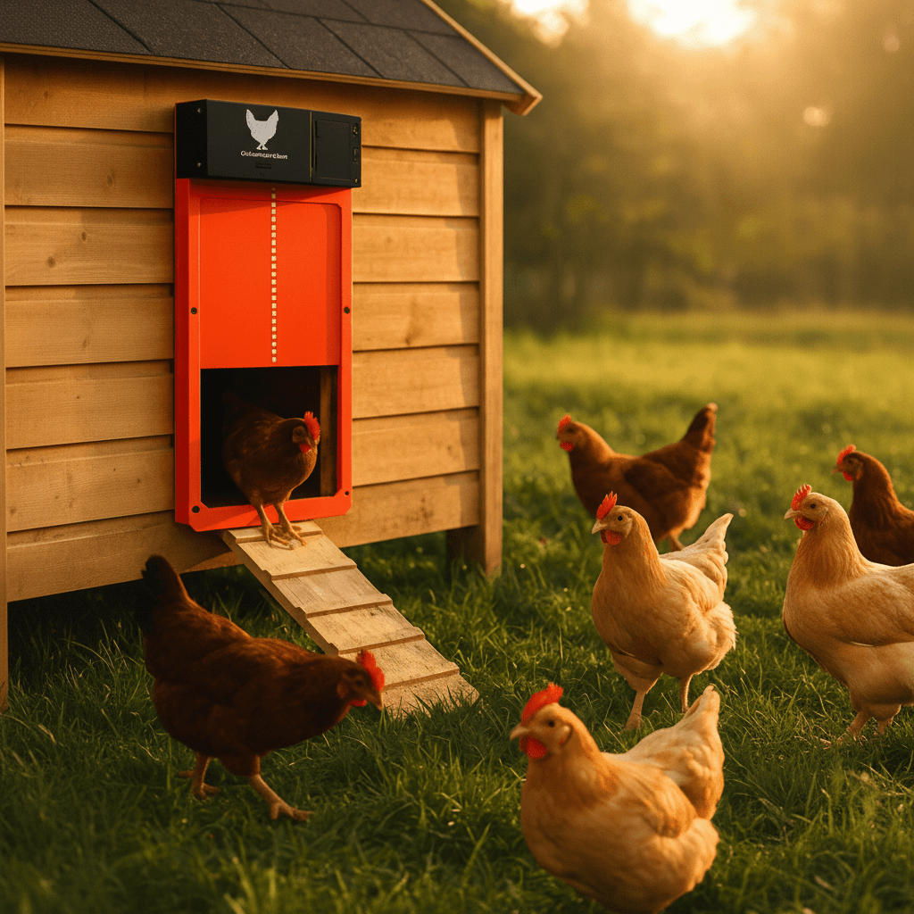 Automatic Chicken Door | Smart Coop Door Opener - Luxyecs