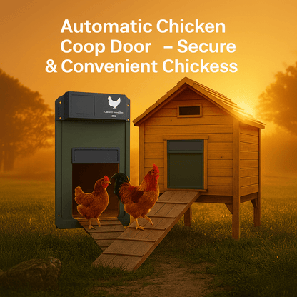 Automatic Chicken Door | Smart Coop Door Opener - Luxyecs