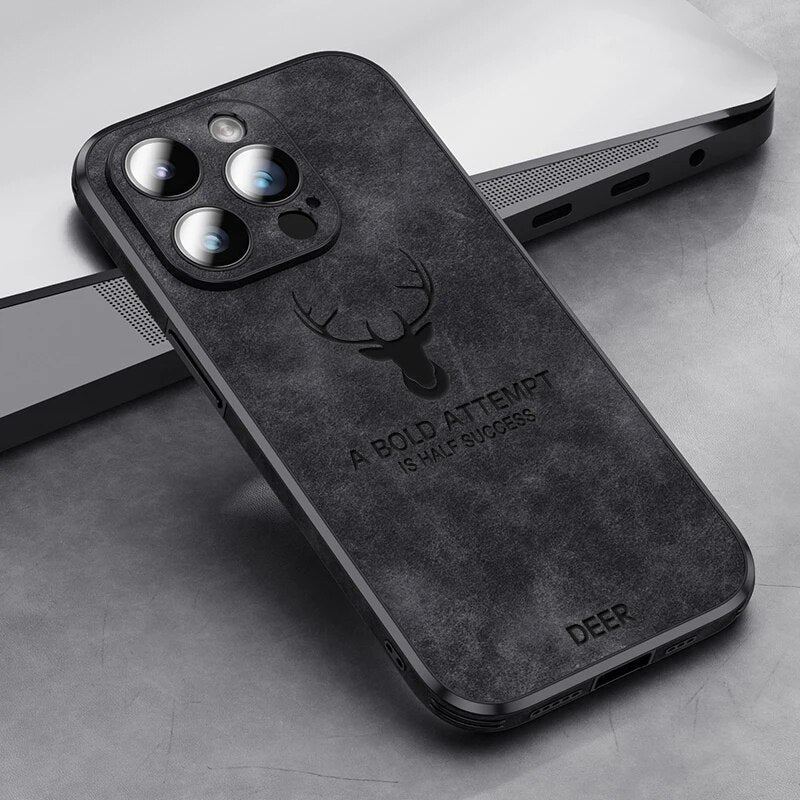 Real Leather iPhone Case | Shockproof, Stylish & Slim Design