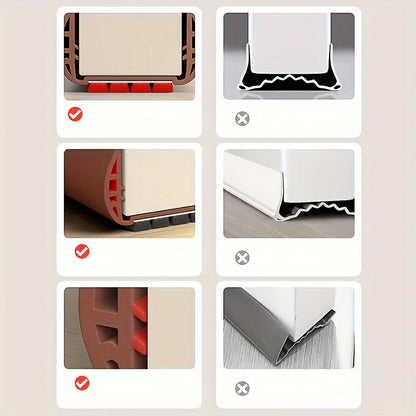 Adjustable Polyester Door Stopper | Windproof Insulating Sealing Strip