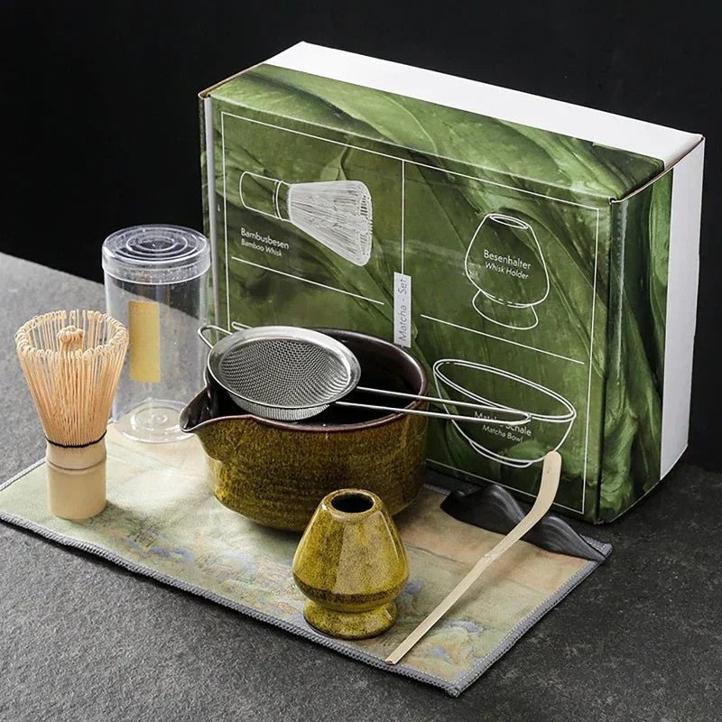 Kitchenware Set | Elegant Japanese Matcha Brewing Kit for Home Use