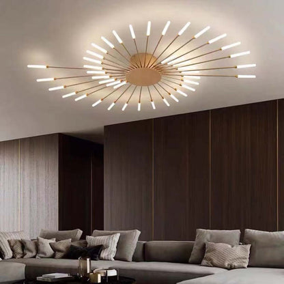 LED Starburst Ceiling Light | Sleek Modern
