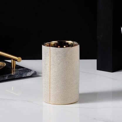 Bathroom Accessories Set | Sink Counter Organizer - Luxyecs