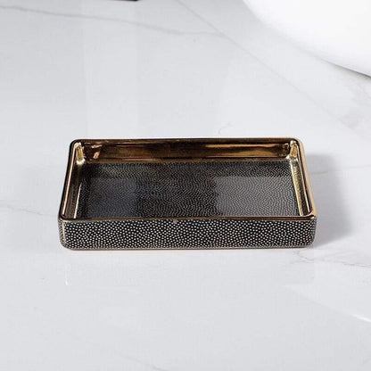 Bathroom Accessories Set | Sink Counter Organizer - Luxyecs