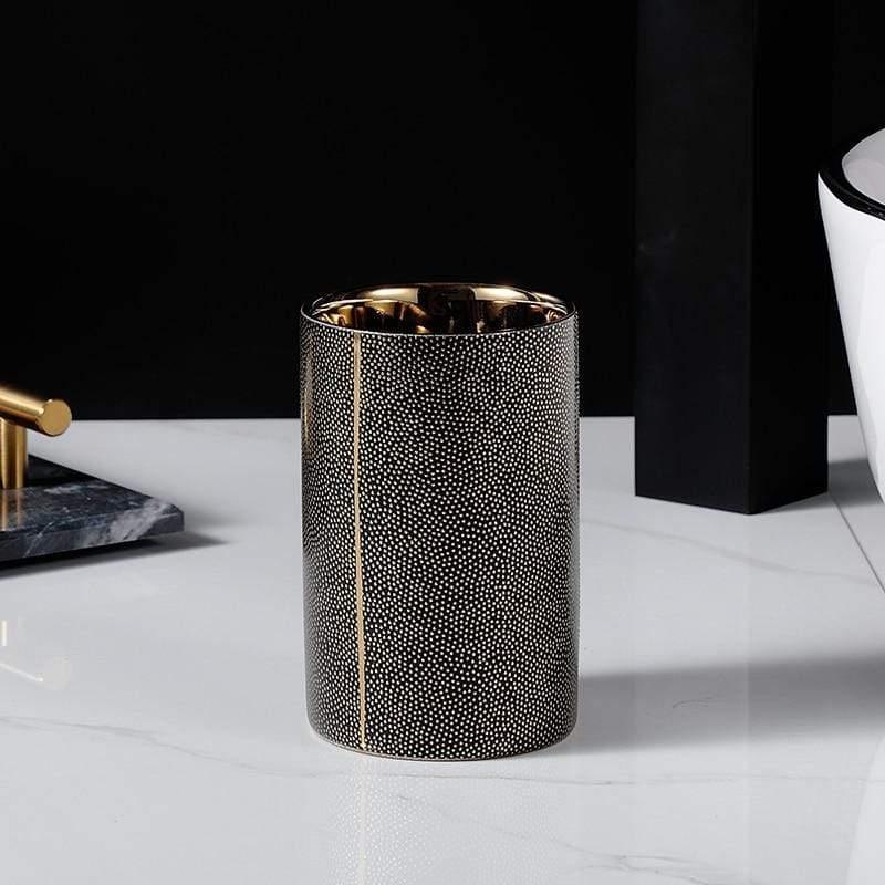 Bathroom Accessories Set | Sink Counter Organizer - Luxyecs