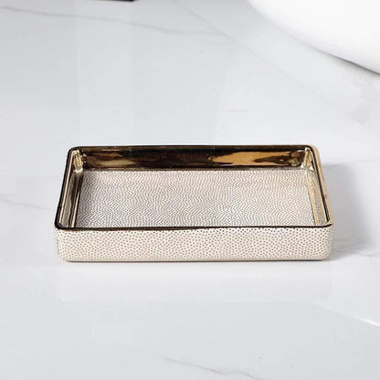 Bathroom Accessories Set | Sink Counter Organizer - Luxyecs
