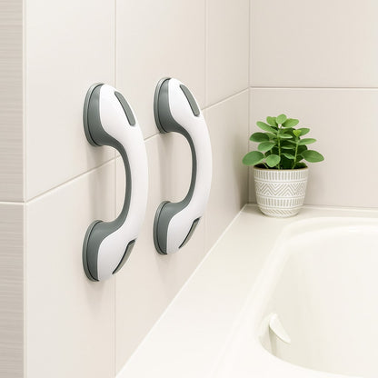 Bathroom Grab Handle | Suction Safety Support Bar - Luxyecs