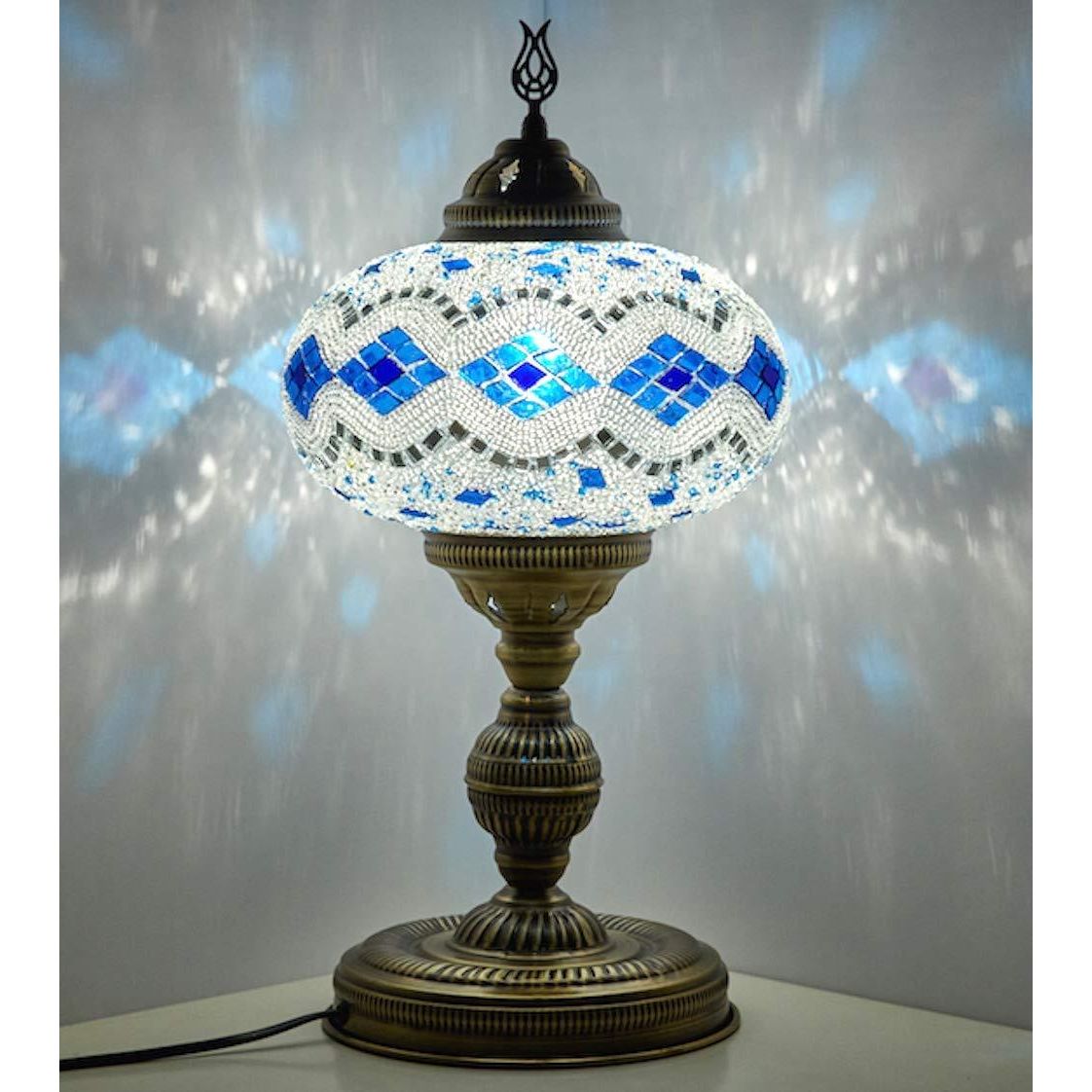 TIFFANY *HANDMADE* MOSAIC TABLE LAMP