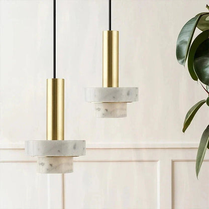 Budapest Pendant Lamp | Elegant Copper and Volcanic Stone Lighting for Modern Interiors