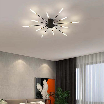 LED Starburst Ceiling Light | Sleek Modern