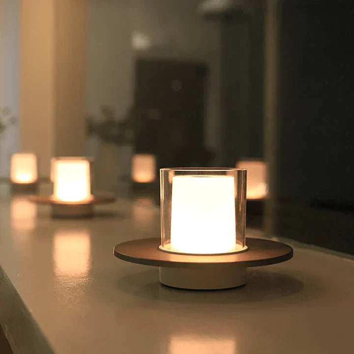 CandleGlow – Modern Induction LED Lamp