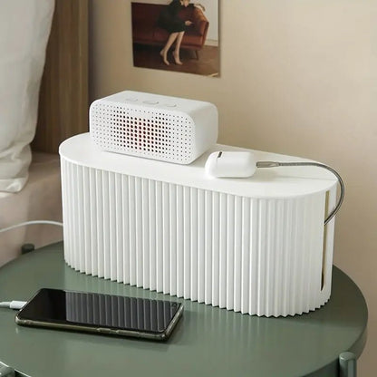 Cable Organizer Storage Box | Compact Clean - Luxyecs
