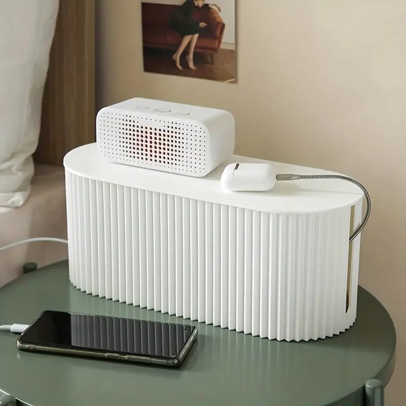 Cable Organizer Storage Box | Compact Clean - Luxyecs