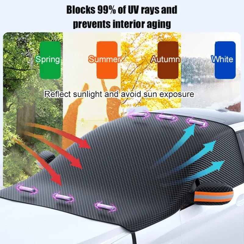 Car Windshield Protector | Snow Ice Cover - Luxyecs
