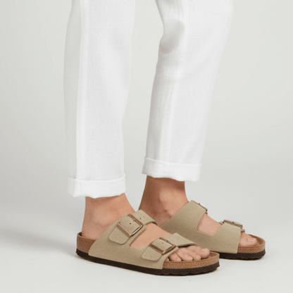 Casual Sandals With Soft Anatomical Footbed For All - Day Comfort And Support - Luxyecs