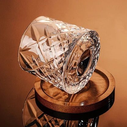 Crystal Glass Set | Exquisite Helios Crystal Whisky Glasses - Luxyecs