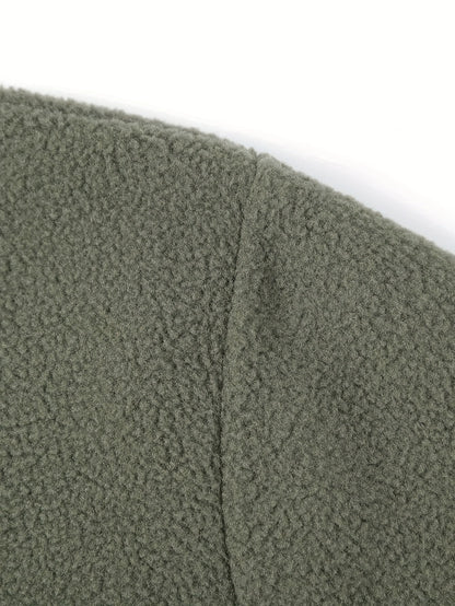 Men’s Winter Sweatshirt | Casual Half-Zip Sweatshirt