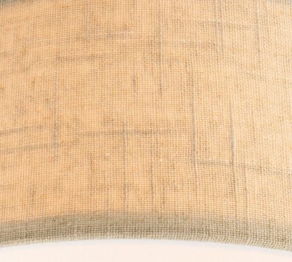 Modern Fabric Ceiling Light | Round Drum LED Lamp