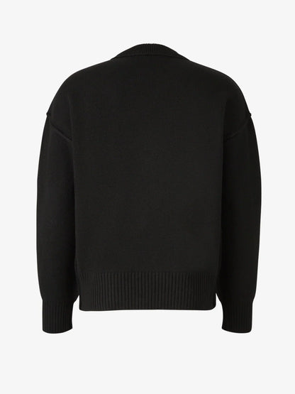 Unisex Sweater with Heart Print | Soft