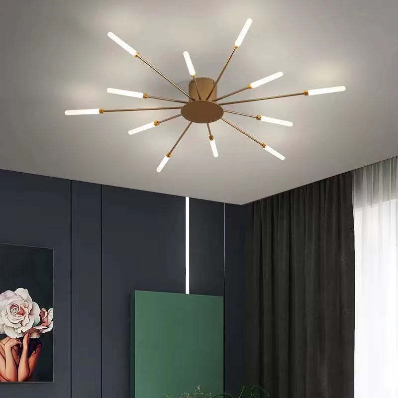 LED Starburst Ceiling Light | Sleek Modern