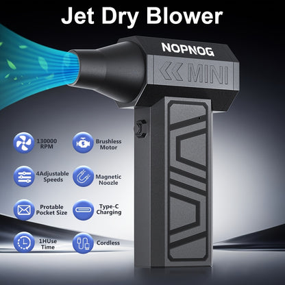 Mini Jet Fan | High-Speed Turbo Blower