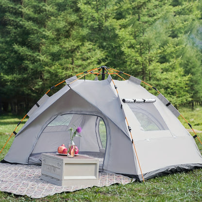 Automatic Pop-Up Camping Tent | Outdoor Family Shelter