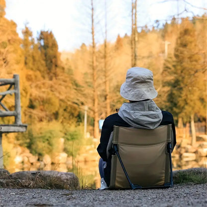 Luxyecs | PicnicPal Foldable Camping Chair – Ergonomic, Lightweight, Durable Outdoor Seating