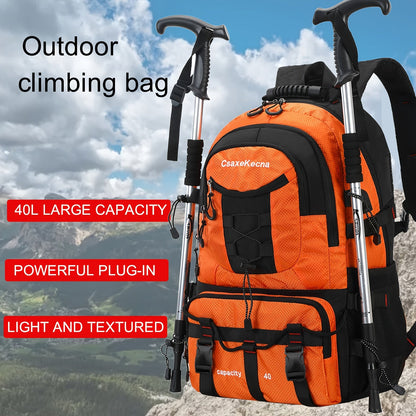 Outdoor Hiking Backpack | Large Capacity Travel Camping Bag