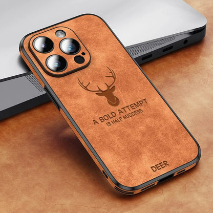 Real Leather iPhone Case | Shockproof, Stylish & Slim Design