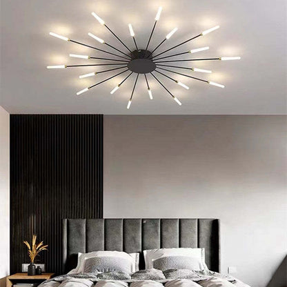LED Starburst Ceiling Light | Sleek Modern