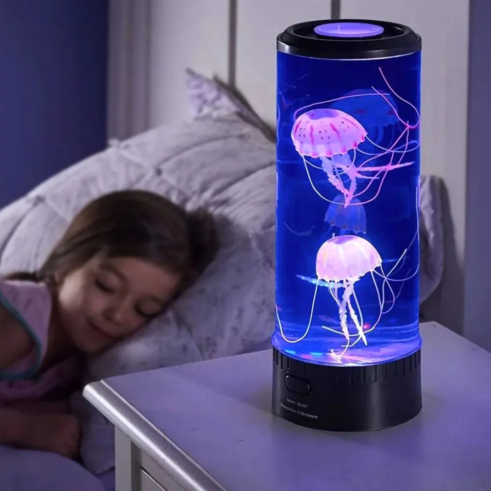 Decorative Jellyfish Lamp | Soothing Night Light - Luxyecs