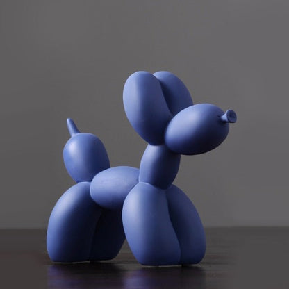 Decorative Sculpture | Unique Abstract Balloon Dog Art Piece - Luxyecs