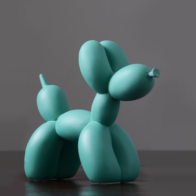Decorative Sculpture | Unique Abstract Balloon Dog Art Piece - Luxyecs