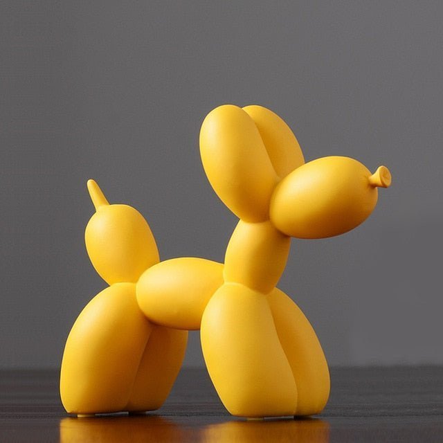 Decorative Sculpture | Unique Abstract Balloon Dog Art Piece - Luxyecs