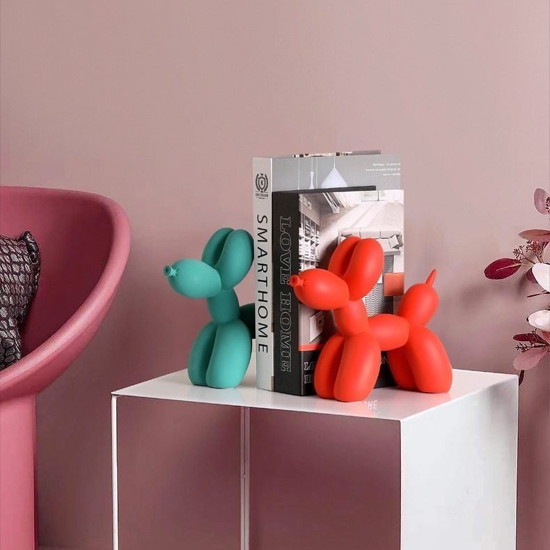 Decorative Sculpture | Unique Abstract Balloon Dog Art Piece - Luxyecs