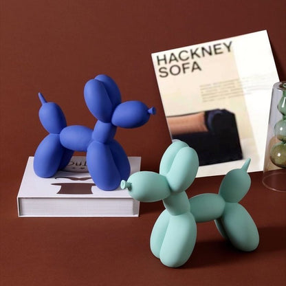 Decorative Sculpture | Unique Abstract Balloon Dog Art Piece - Luxyecs