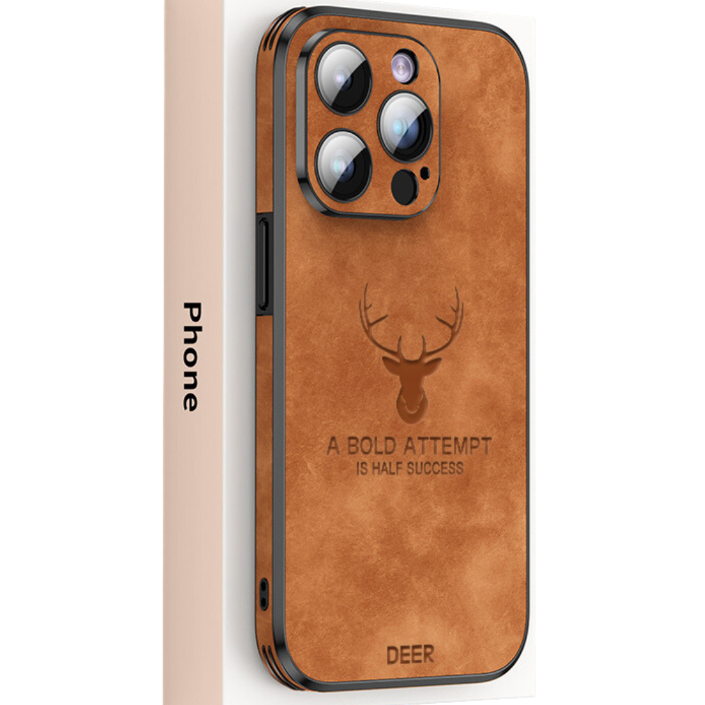 Real Leather iPhone Case | Shockproof, Stylish & Slim Design