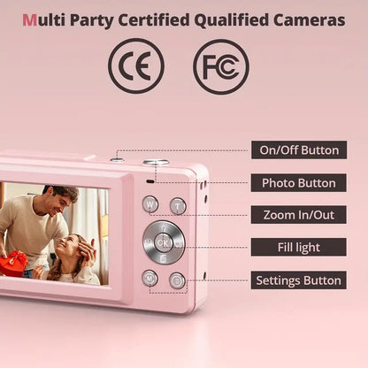 Digital Compact Camera | High - Resolution Photography - Luxyecs