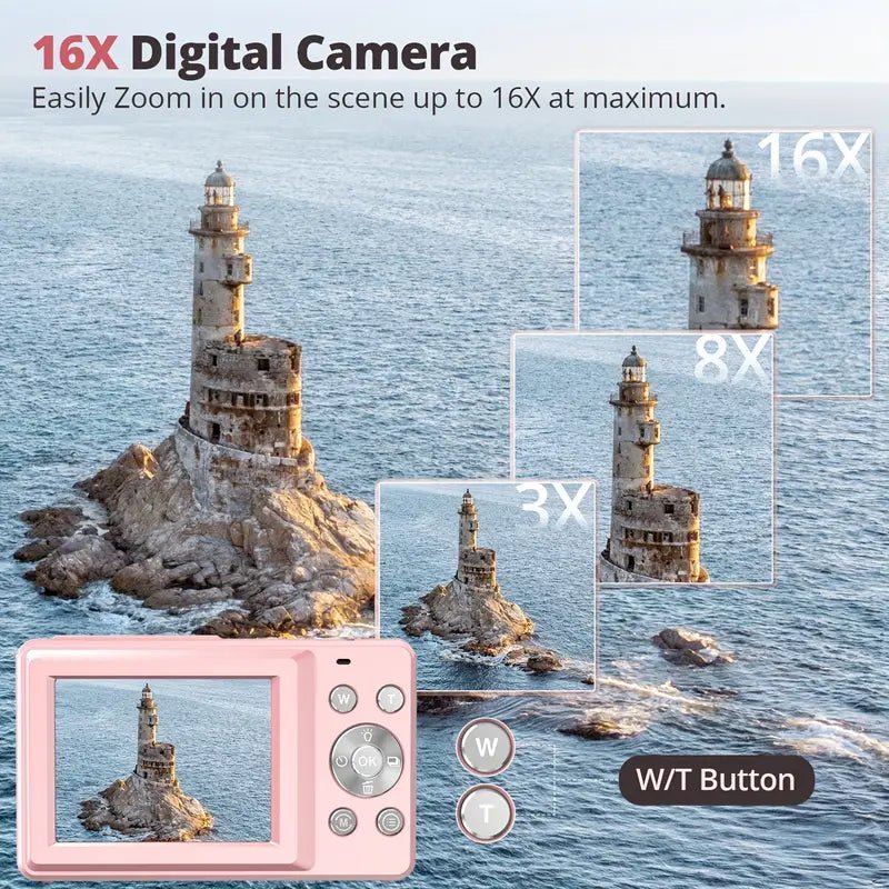 Digital Compact Camera | High - Resolution Photography - Luxyecs