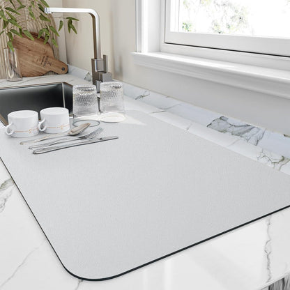 Dish Mat | Quick - Drying and Highly Absorbent Kitchen Essential - Luxyecs