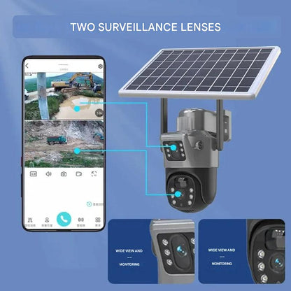 Security Camera System | Solar Powered Outdoor Smart Camera