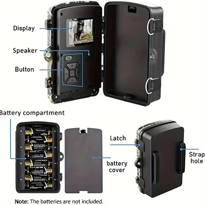 Wildlife Animal Camera | Waterproof Outdoor Security Recorder