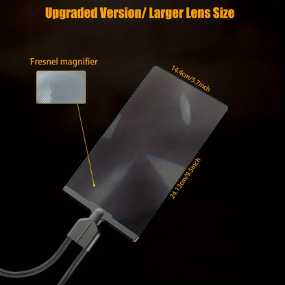 Hands-Free Reading Magnifier | Neck Hanging Magnifying Lens