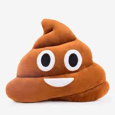 Funny Poop Emoji Pillow – Soft Plush Cushion Gift