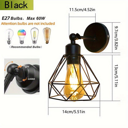 Industrial Vintage Lamp | Wall-Mounted Bedroom Light