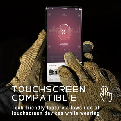 Men’s Tactical Gloves | Full Finger Outdoor Sports Gloves