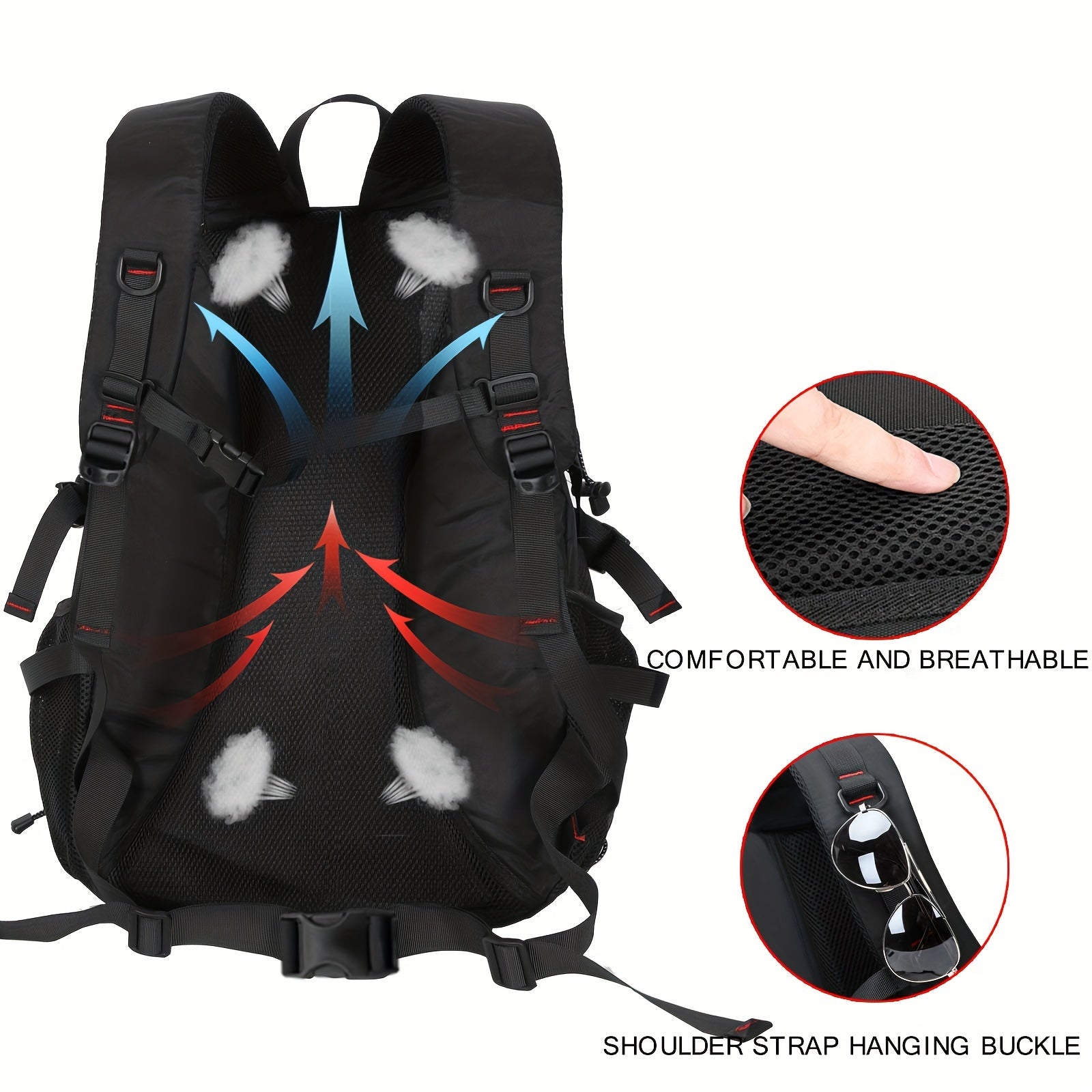 Outdoor Hiking Backpack | Large Capacity Travel Camping Bag